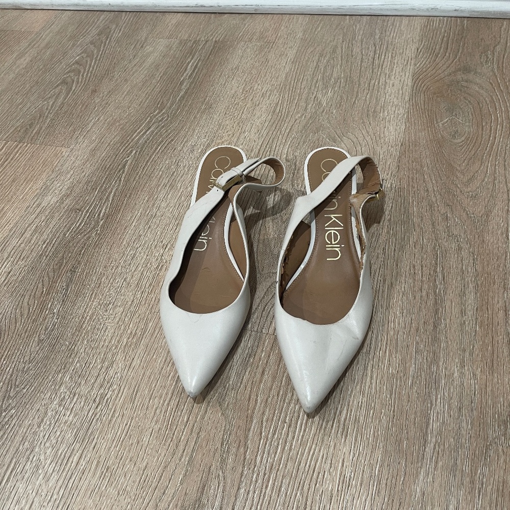 Calvin Klein kitten heels